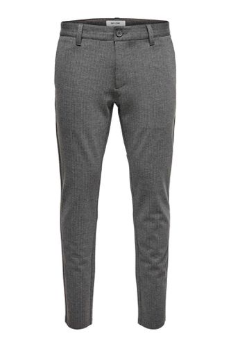 Markieren Pants - Grau gestreift - Mann - Only & Sons - Modalova