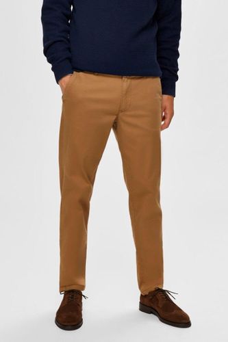 Meilen Flex Chino Pant - braun - Mann - Selected Homme - Modalova