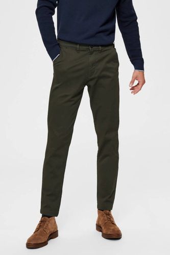 Meilen Flex Chino Pant - Dunkelgrün - Mann - Selected Homme - Modalova