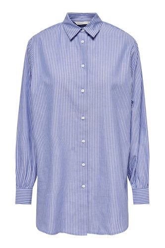 Nora Stripe Shirt - Bleichter Denim - ONLY - Modalova