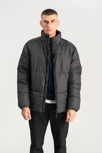 Pufferjacke - Schwarz - Mann - TeeShoppen - Modalova