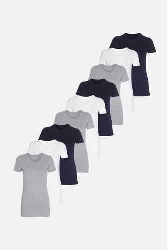 Fitted T-shirt - Package Deal (9 Stück) - TeeShoppen - Modalova