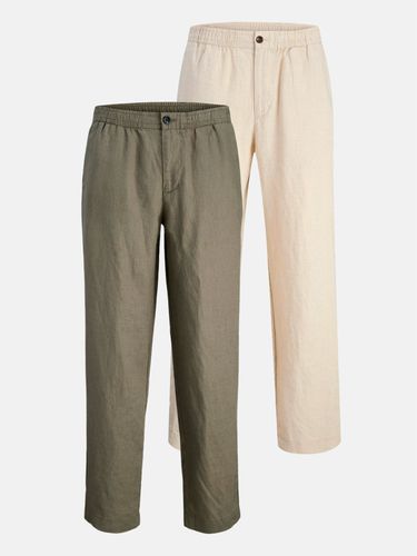 Linen Pants - Package Deal - (2 pcs.) - TeeShoppen - Modalova