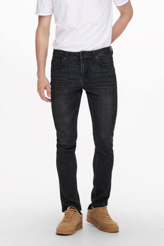 Loom Life Slim Jeans - schwarzer Jeans - Slim fit - Mann - Only & Sons - Modalova