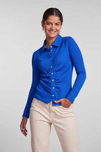 Maki Bluse - Prinzessin Blau - PIECES - Modalova