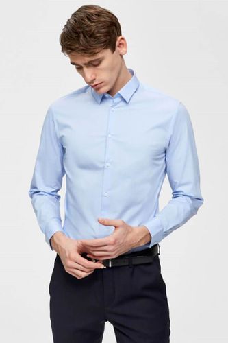 Preston -Hemd schlank - hellblau - Mann - Selected Homme - Modalova