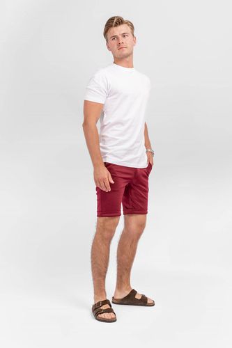 Performance Shorts - Burgunder - Mann - TeeShoppen - Modalova