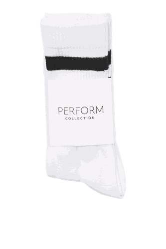 Sportsocken 5 PCs. - Weiß/Schwarz - Damen - TeeShoppen - Modalova