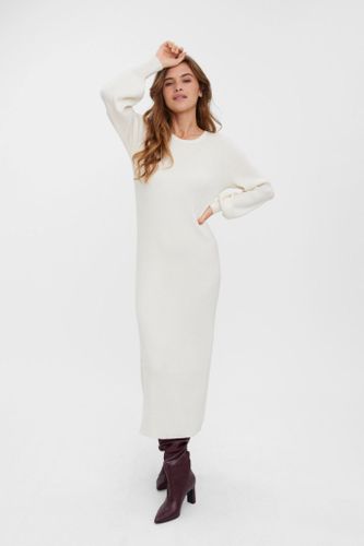 Tapferkeit O -Neck -Strickkleid - Birke - Vero Moda - Modalova