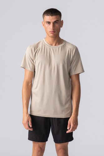 Trainingst -Shirt - Khaki - Mann - TeeShoppen - Modalova