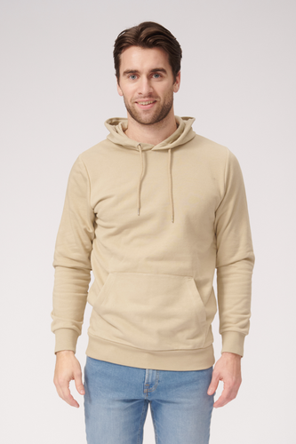 Basic Hoodie -Schweiß - dunkles Beige - Male - TeeShoppen - Modalova