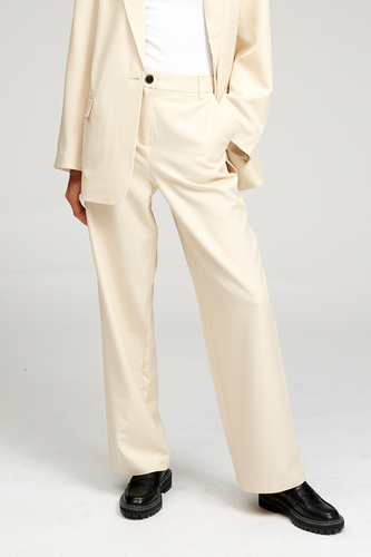 Klassischer Anzug Pants - Beige - TeeShoppen - Modalova