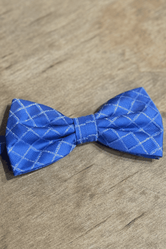 Bowtie - Kariert Blau - Mann - TeeShoppen - Modalova