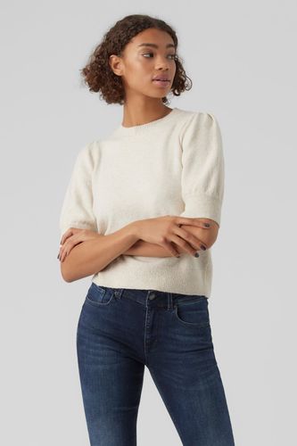 Doffy Oneck Pullover – Birke Melange - Size XS - Damen Pullover - Vero Moda - Modalova