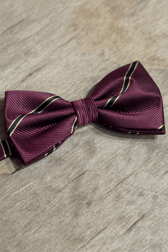 Bowtie - Rot/Schwarz/Gold - Mann - TeeShoppen - Modalova