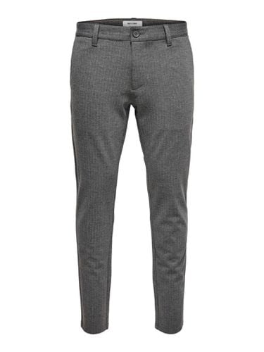 Markieren Pants - Grau gestreift - Mann - Only & Sons - Modalova