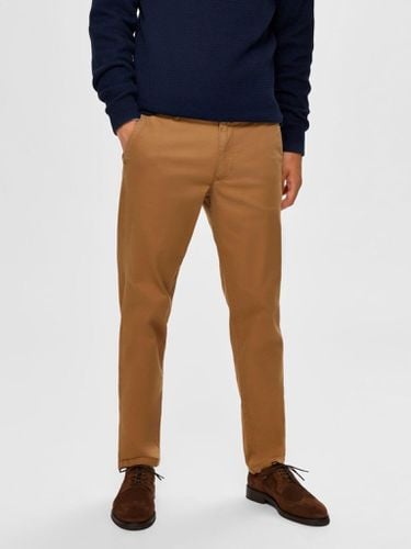 Meilen Flex Chino Pant - braun - Mann - Selected Homme - Modalova