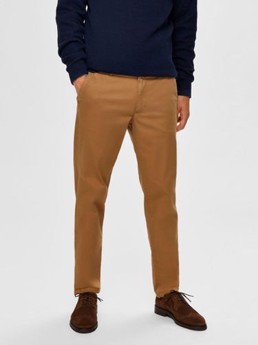 Meilen Flex Chino Pant - braun - Mann - Selected Homme - Modalova