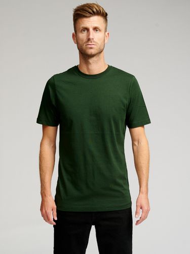 Bio -Basis -T -Shirt - dunkelgrün - TeeShoppen - Modalova