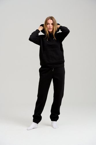 Basic Sweatsuit mit Hoodie (schwarz) - Paketgeschäft (Frauen) - TeeShoppen - Modalova