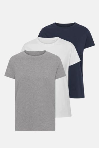 Basic T -Shirt - Paketgeschäft (3 PCs.) - TeeShoppen - Modalova