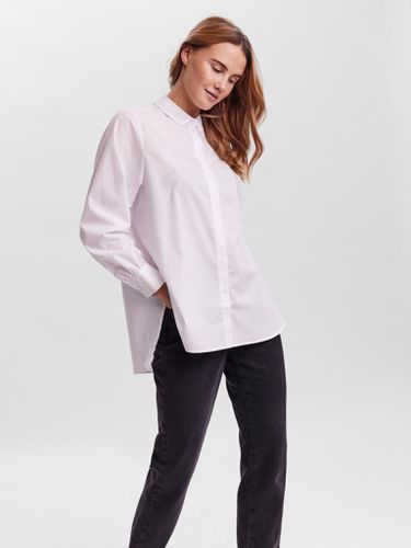 Ella Basic Hemd - weiß - Vero Moda - Vero Moda - Modalova