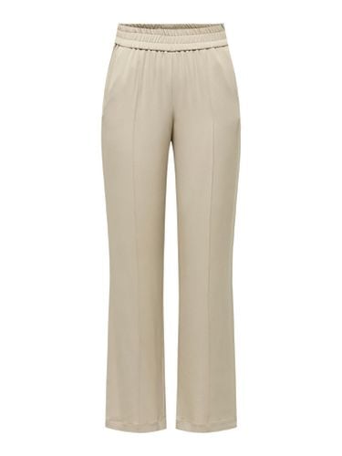 Lucy-Laura breit Pants - Oxford Tan - ONLY - Modalova