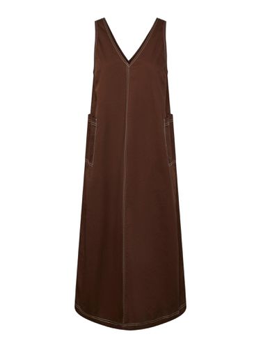 Siv Midi Kleid - Mustang - PIECES - Modalova