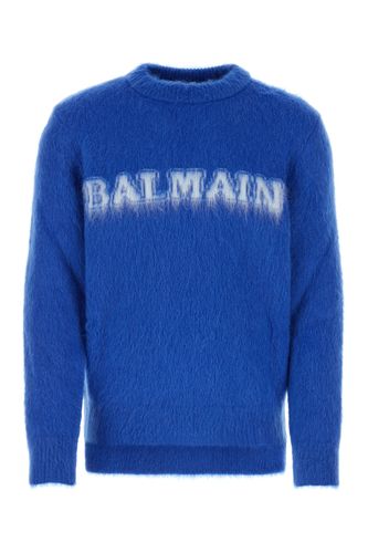 Electric wool blend sweater - BALMAIN - Modalova