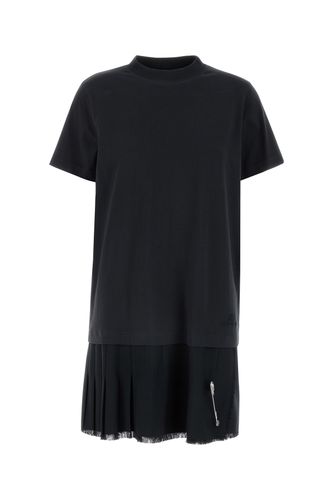 Cotton t-shirt dress - BALENCIAGA - Modalova
