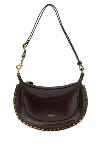 Dark leather Oskan Moon shoulder bag - ISABEL MARANT - Modalova