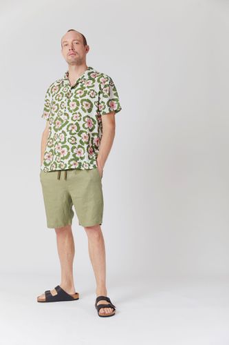 JERRY- Organic Linen Shorts Khaki, Extra-Large - KOMODO - Modalova
