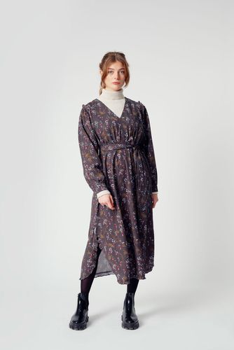ALINA Womens Tencel Winter Jungle Ivy Dress, Size 1 / UK 8 / EUR 36 - KOMODO - Modalova