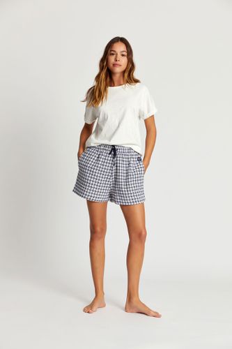 JIM JAM Womens - GOTS Organic Cotton Pyjama Shorts White, Size 1 / UK 8 / EUR 36 - KOMODO - Modalova