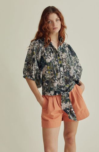 MAGIC Organic Cotton Blouse - Teal Green, Size 5/ UK 16/ EUR 44 - KOMODO - Modalova