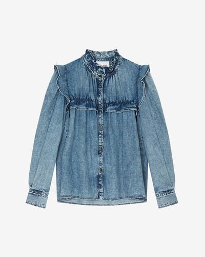 Jeanshemd Idety - Damen - Größe 40 - Marant Étoile - MarantÉtoile - Modalova