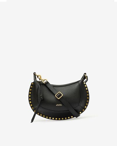 Oskan Moon Tasche Aus Genarbtem Leder - Damen - Isabel Marant - Modalova