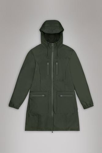 Rains Cargo Curve Jacket - Green - Rains - Modalova