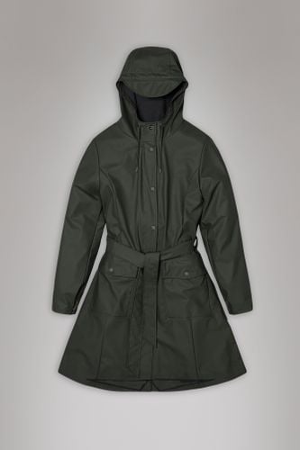 Rains Curve W Jacket - Green - Rains - Modalova