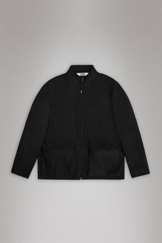 Rains Tomar Overshirt - Black - Rains - Modalova