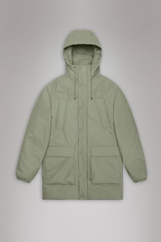 Lohja Long Insulated Cargo Jacket - Rains - Modalova