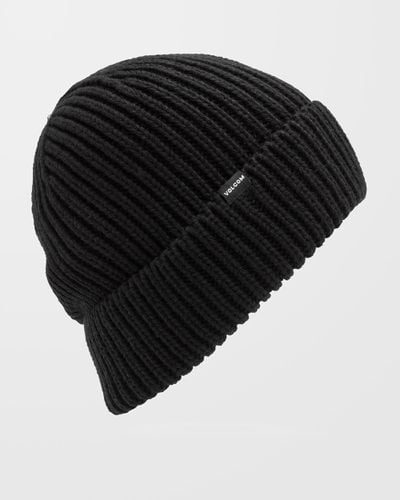 Men's Volcom Roller Beanie - Black - Volcom - Modalova