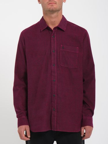 Men's Volcom Zander Shirt - WINE - Volcom - Modalova