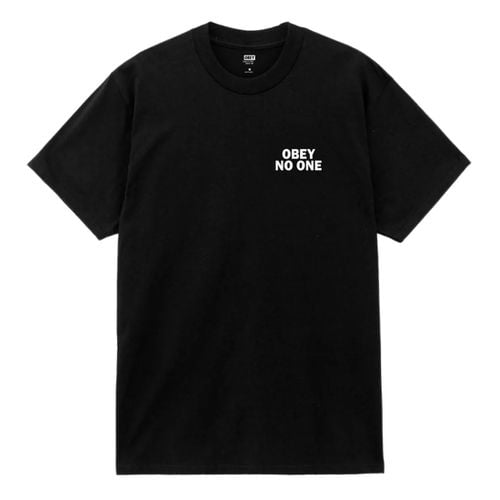 Obey No One T-Shirt - Black - Obey - Modalova