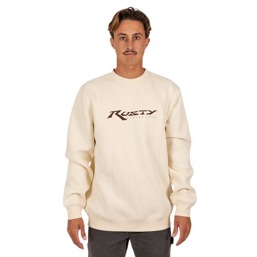 Ninety Mile Crewneck Fleece - Rusty - Modalova