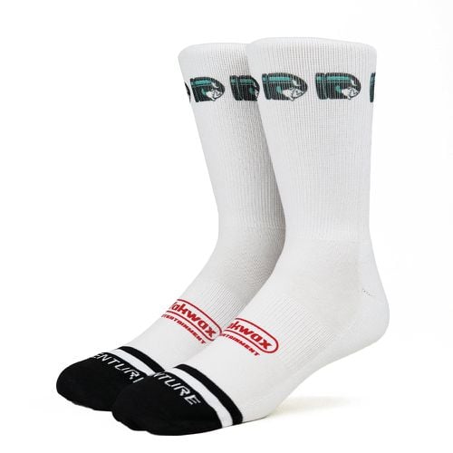 Yakwax Bullet Trails Socks - White - Yakwax - Modalova