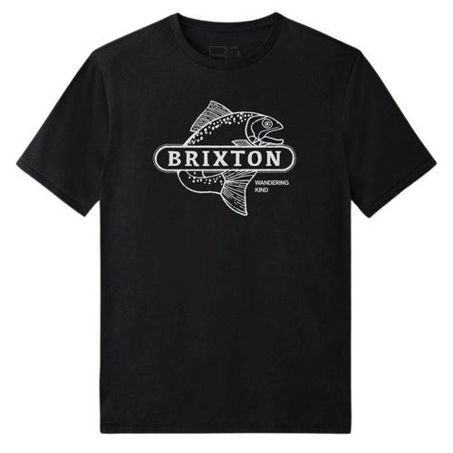 Brixton Mahlon X T-Shirt - Black - Brixton - Modalova