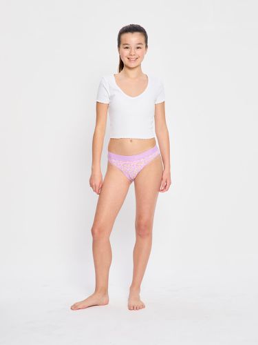 Teen Hipster Bikini Super-Overnight Bubblegum Purple - Modibodi - Modalova