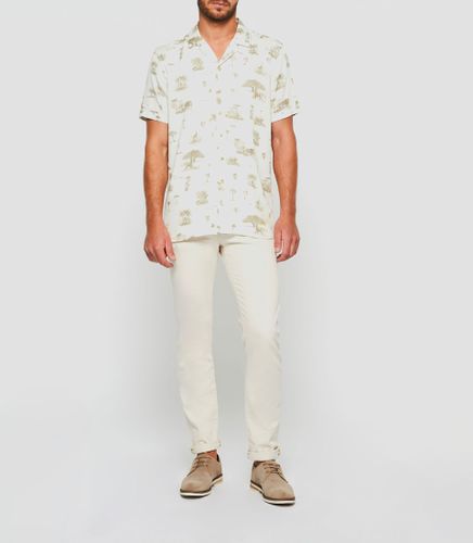 Chemise manches courtes à imprimé ''Kurt'' - IZAC - Modalova