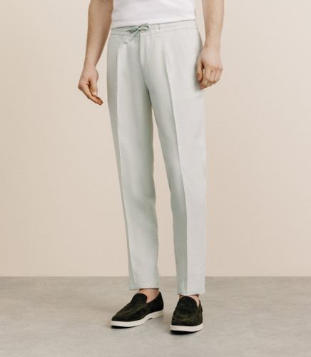IZAC - Pantalon ville vert eau - IZAC - Modalova